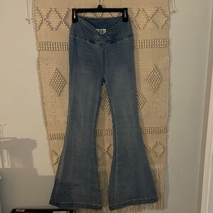 Free People We The Free Venice Beach Flare Jeans
